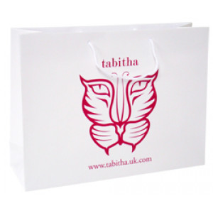 400mm Laminated Printed Paper Carrier Bags