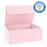 220x280x110mm Baby Pink Magnetic Rigid Gift Boxes
