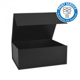160x200x80mm Black Magnetic Gift Boxes