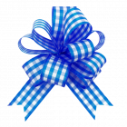 Royal Blue Gingham Bows