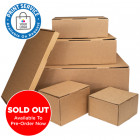 305x222x100mm Corrugated Postal Boxes