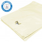 15x18in Ivory Polythene Carrier Bags