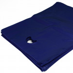 Navy Polythene Carrier Bags