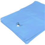 Sky Blue Polythene Carrier Bags