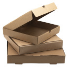 9" Plain Pizza Boxes