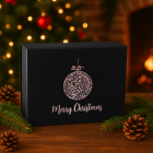 120mm Black Bauble Christmas Boxes