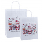 320mm Santa's Friends Christmas Carrier Bags