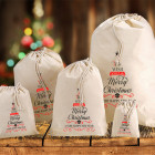 Christmas Tree Cotton Sacks