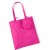 Fuchsia Cotton Bags Long Handles