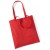 Red Cotton Bags Long Handles