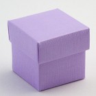 Lilac Square Favour Boxes