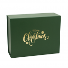 Merry Christmas Green Gift Box 220mm