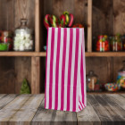 Pink White Striped Pick n Mix Sweet Bags
