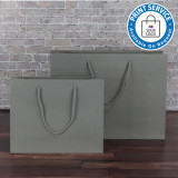 300mm Grey Paper Carrier Bags 