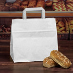 Wide Base Paper Carrier Bags