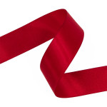 Red Double Faced Satin Ribbon