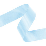 Baby Blue Double Faced Satin Ribbon