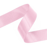 Baby Pink Double Faced Satin Ribbon