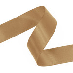 Old Gold Double Faced Satin Ribbon