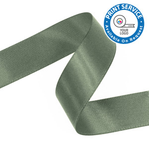 15mm Moss Double Faced Satin Ribbon