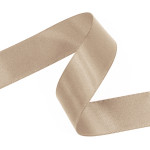 Tan Double Faced Satin Ribbon