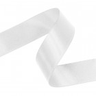 9mm White Double Faced Satin Ribbon