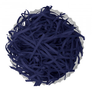 Navy Shredded Paper