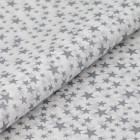 Silver Star Patterned Tissue Paper