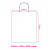 240mm White Twisted Handle Paper Carrier Bags