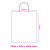 320mm White Twisted Handle Paper Carrier Bags