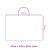 400mm White Twisted Handle Paper Carrier Bags