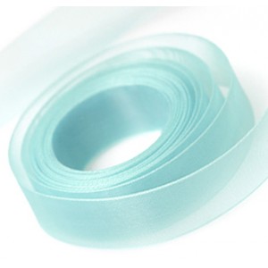 Aqua Chiffon Ribbon