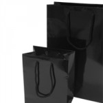 Black Gloss Paper Carrier Bags Black Gloss Paper Carrier Bags