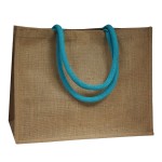 Coloured Handle Jute Bags Coloured Handle Jute Bags