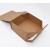 220x280x110mm Natural Kraft Magnetic Gift Boxes