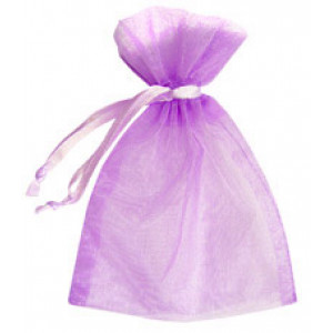 Lilac Organza Bags