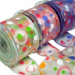 Confetti Wire Edge Ribbon Confetti Wire Edge Ribbon