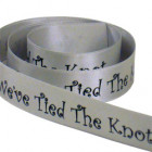 Tied The Knot Printed Ribbon