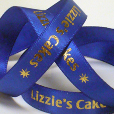 Printed Ribbon for cakes and bakerys