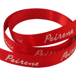 peirene printed double faced satin ribbon