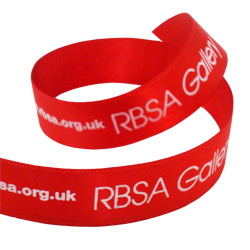 RBSA Gallery Printed Ribbon